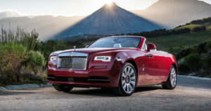 Rolls royce rojo