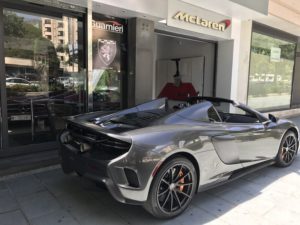 McLaren 675LT Spider parte trasera